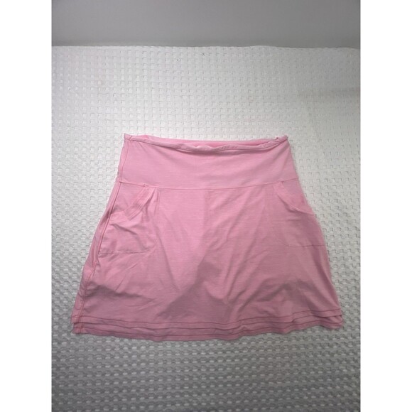 Peter Millar Golf Skirt Womens XL Pink Lined Skort UPF 50+ Tennis Pickleball - Picture 1 of 9